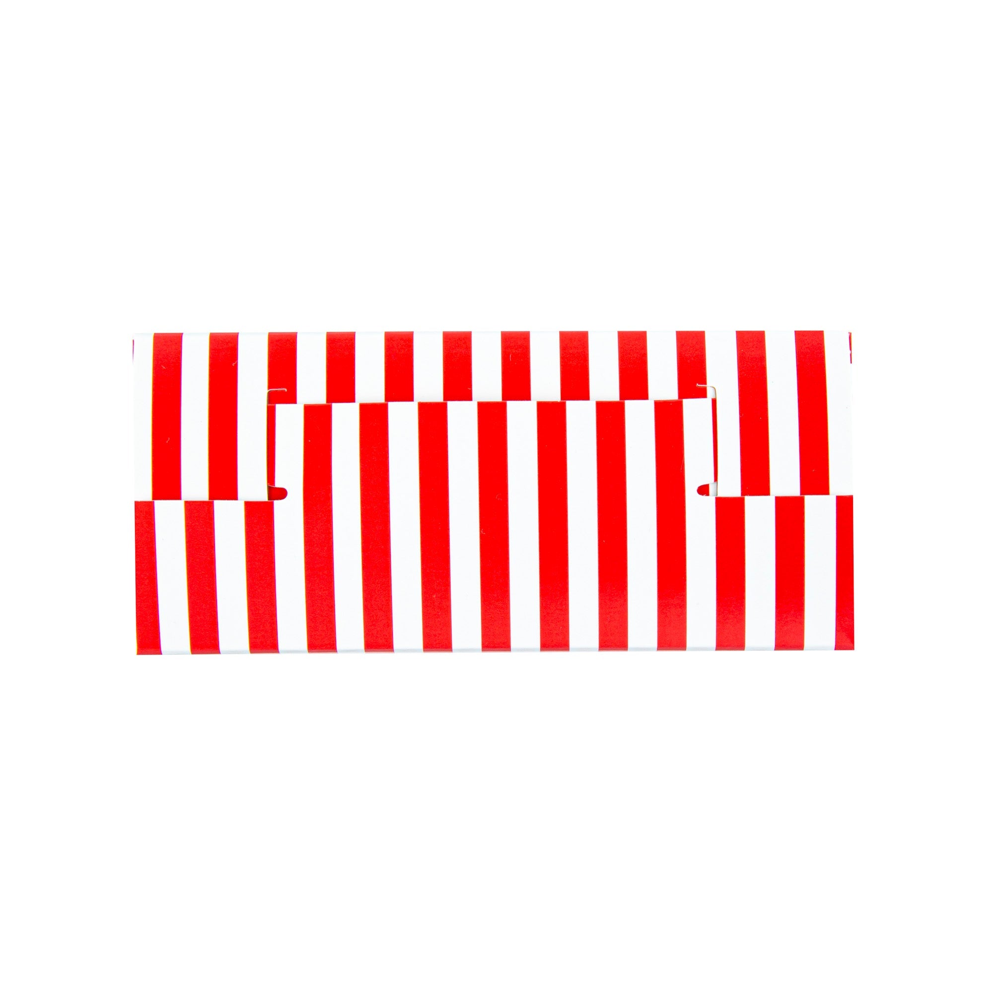 Bio Tek 1.25 oz Red Paper Popcorn Box - 4 3/4" x 2" x 7 1/2" - 400 count box