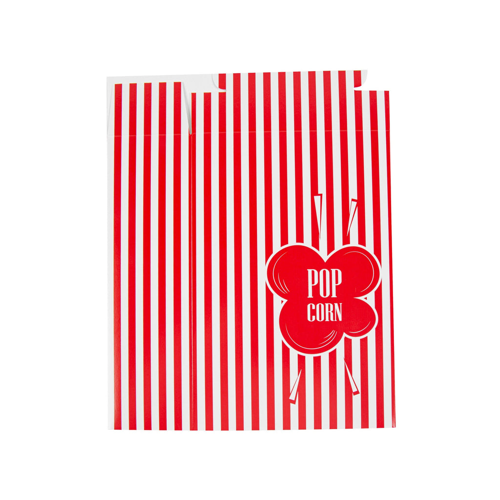 Bio Tek 2.3 oz Red Paper Popcorn Box - 5 3/4" x 2 1/2" x 8 1/2" - 400 count box