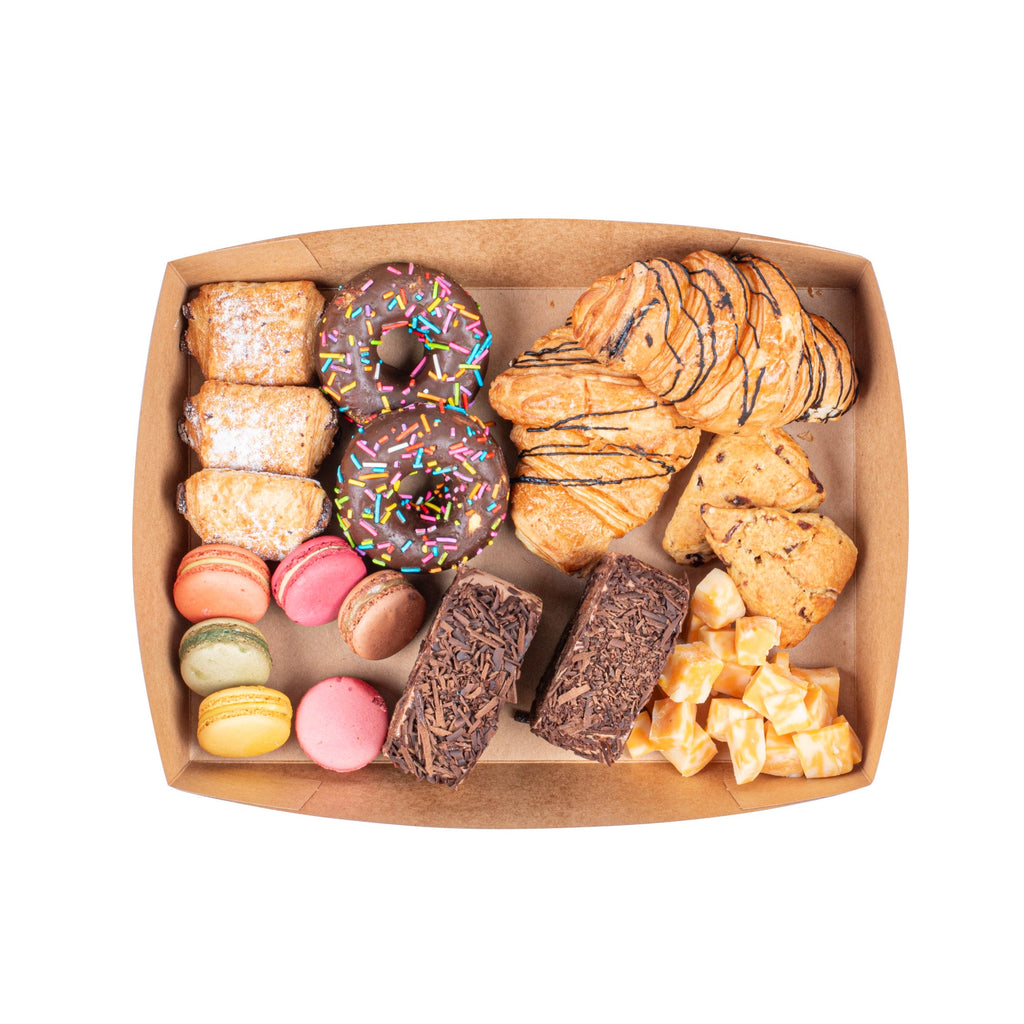 Cater Tek Kraft Paper Insert - Fits Rectangle Catering Box - 11 1/2" x 8 1/4" x 2 1/2" - 20 count box