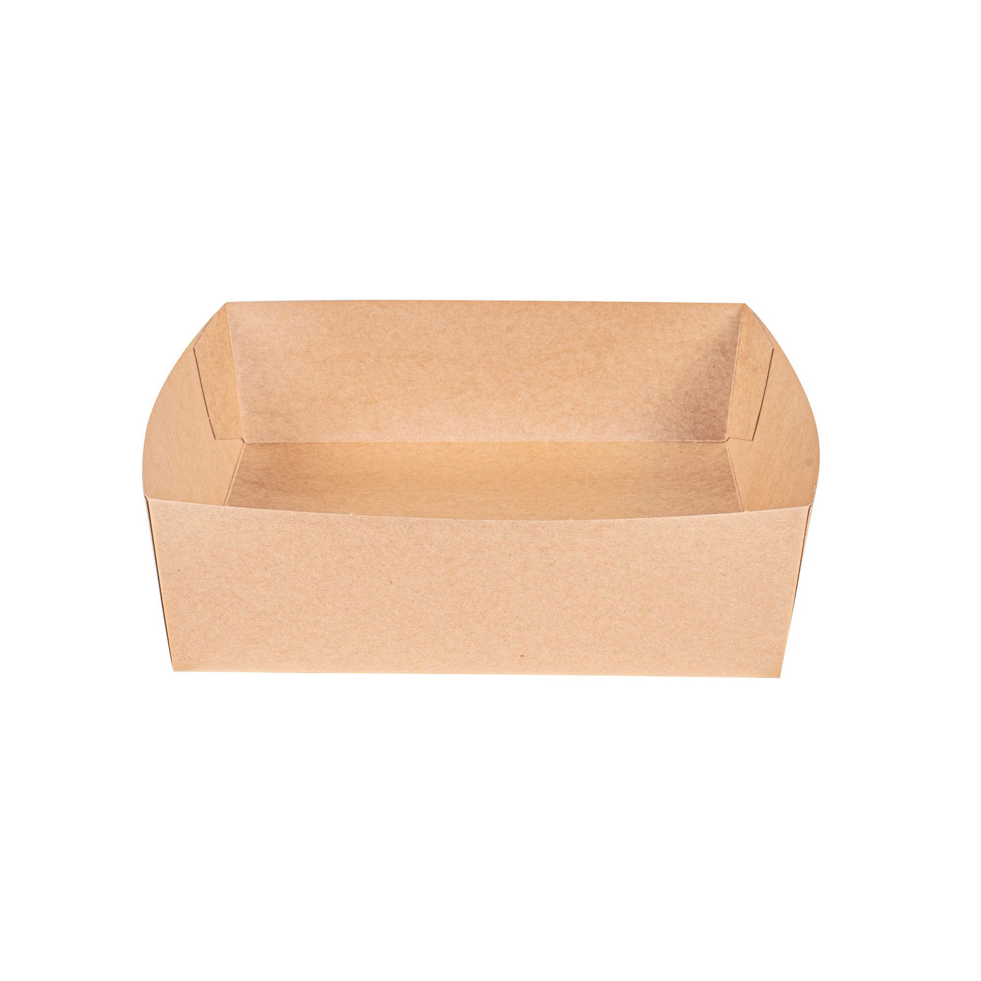 Cater Tek Kraft Paper Insert - Fits Rectangle Catering Box - 11 1/2" x 8 1/4" x 2 1/2" - 20 count box