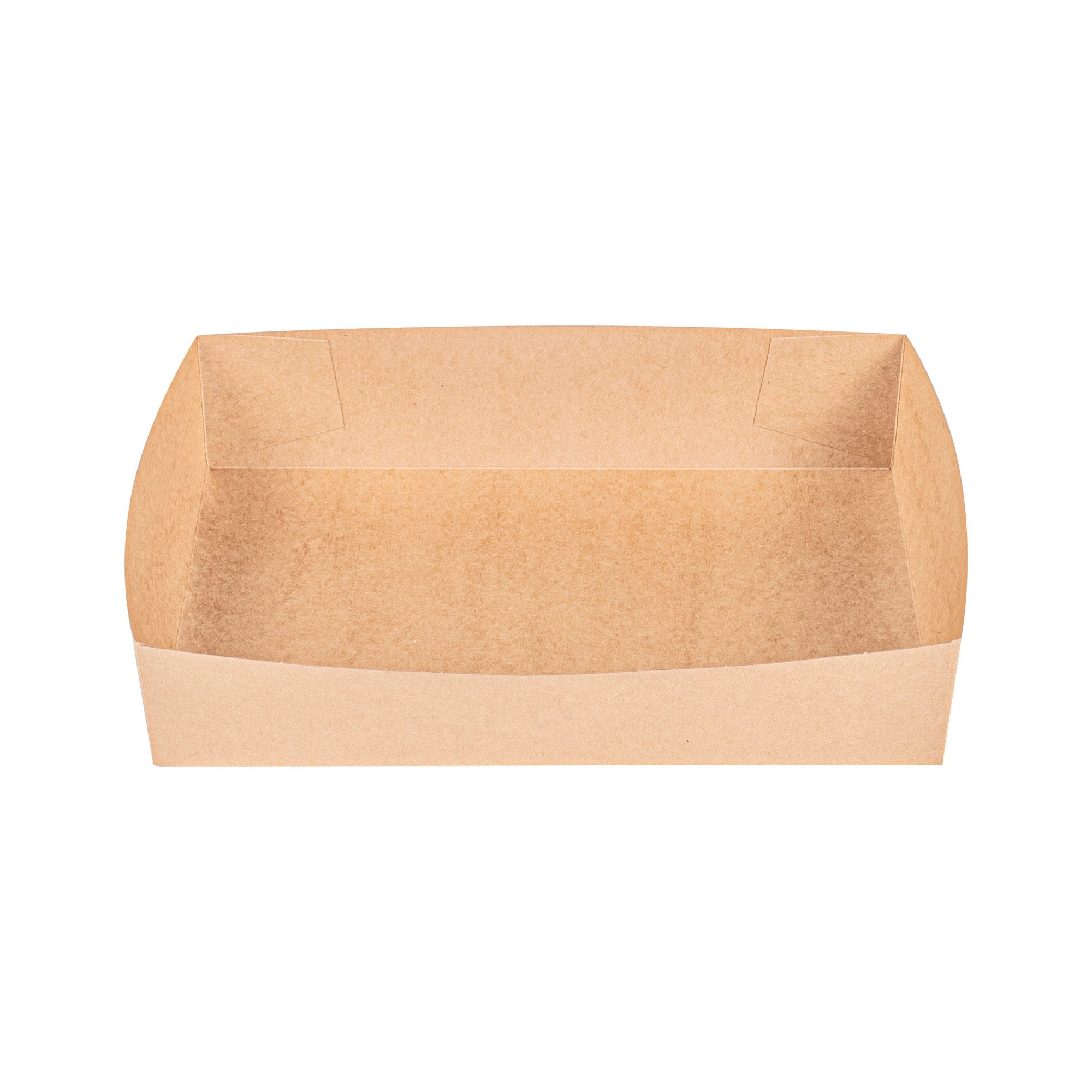 Cater Tek Kraft Paper Insert - Fits Rectangle Catering Box - 11 1/2" x 8 1/4" x 2 1/2" - 20 count box