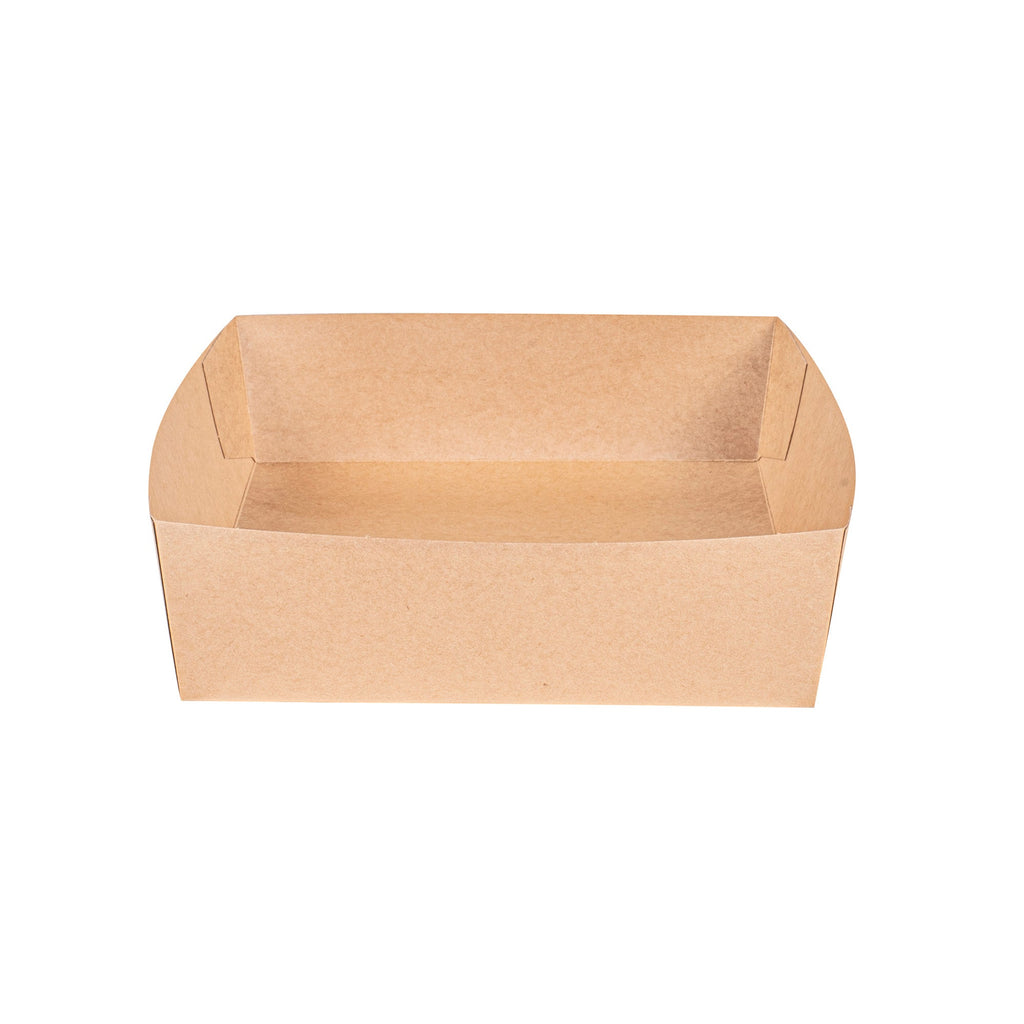 Cater Tek Kraft Paper Insert - Fits Rectangle Catering Box - 11 1/2" x 8 1/4" x 2 1/2" - 200 count box