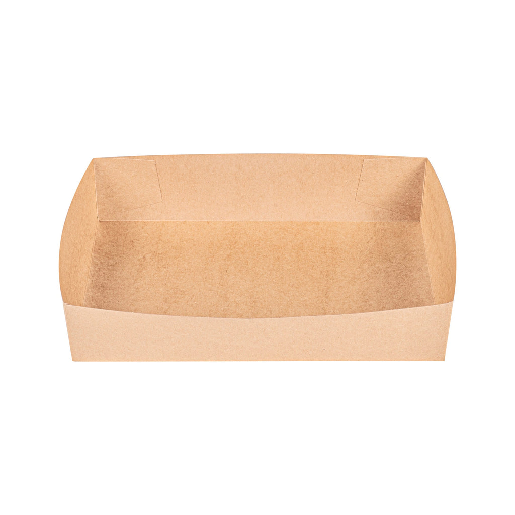 Cater Tek Kraft Paper Insert - Fits Rectangle Catering Box - 11 1/2" x 8 1/4" x 2 1/2" - 200 count box