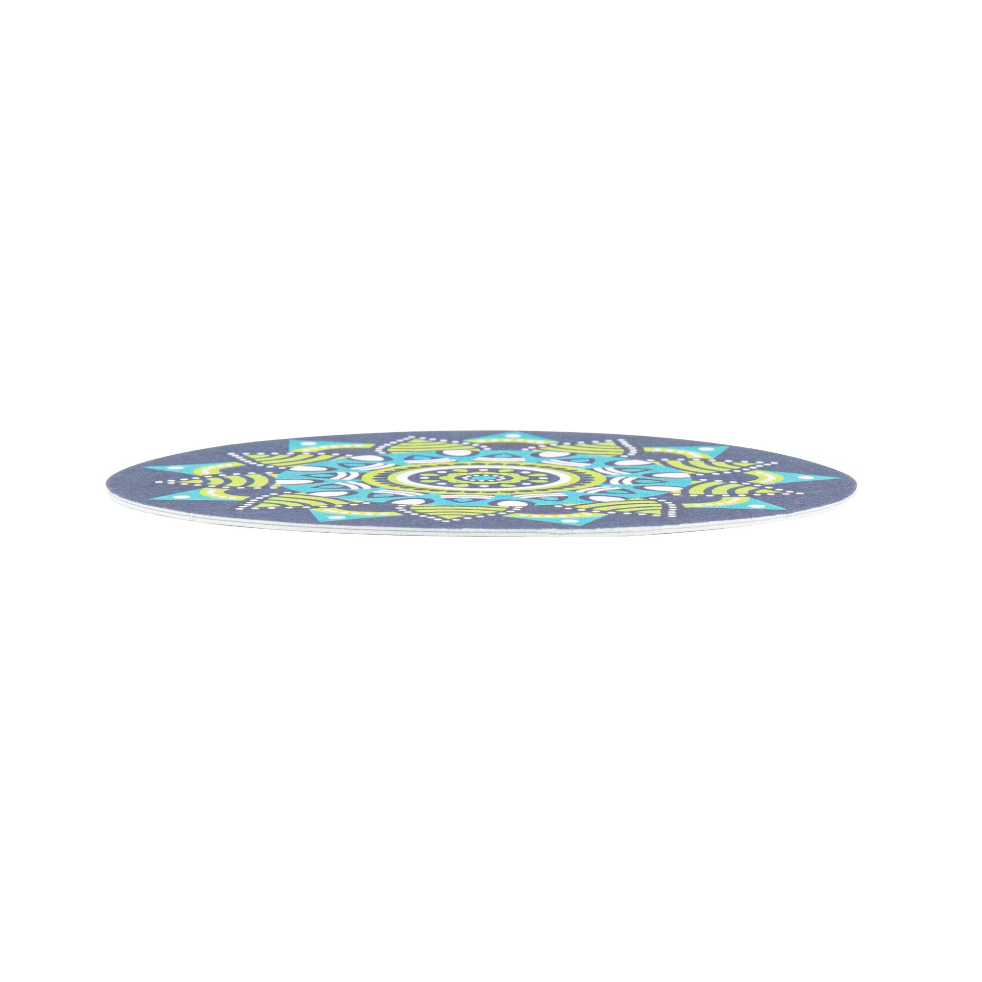 Bar Lux Round Floral Paper Coaster - 6 Assorted Designs - 3 1/2" - 480 count box