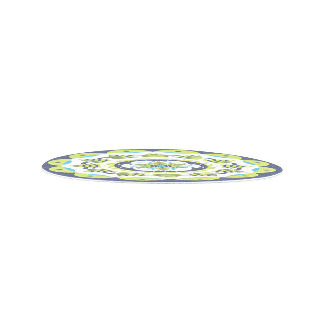 Bar Lux Round Floral Paper Coaster - 6 Assorted Designs - 3 1/2" - 480 count box