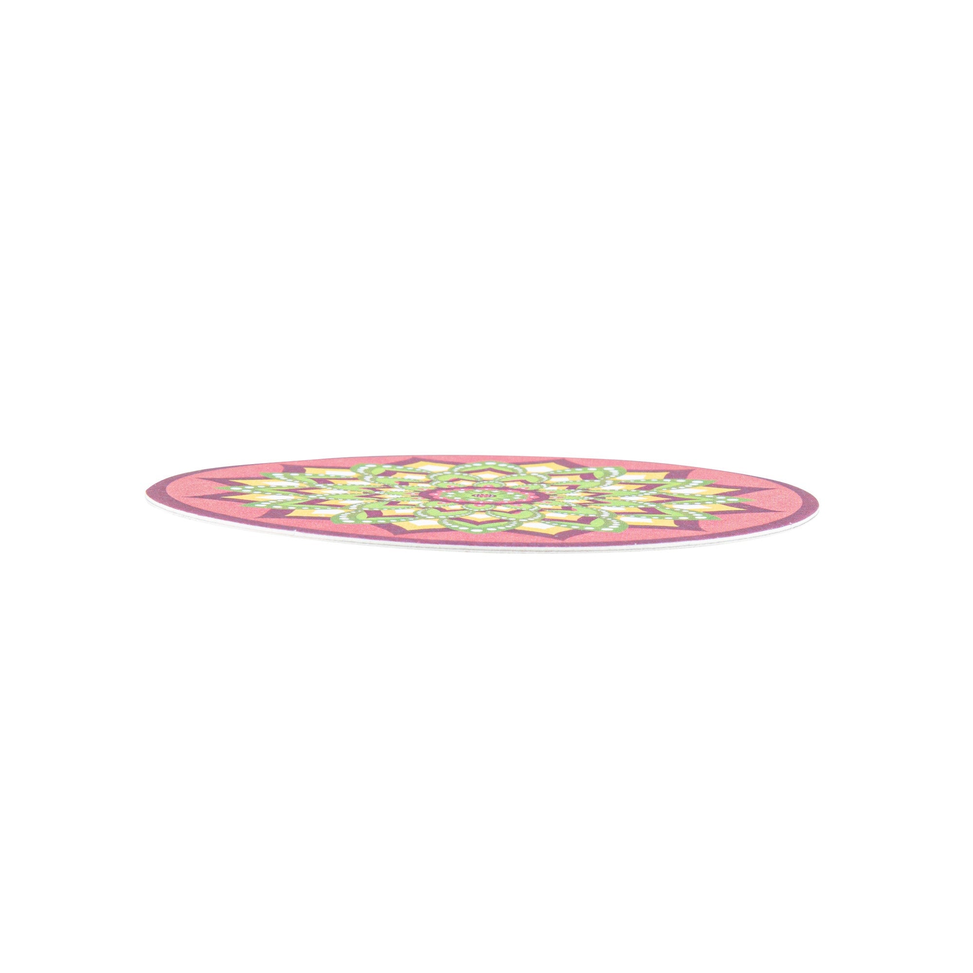 Bar Lux Round Floral Paper Coaster - 6 Assorted Designs - 3 1/2" - 480 count box