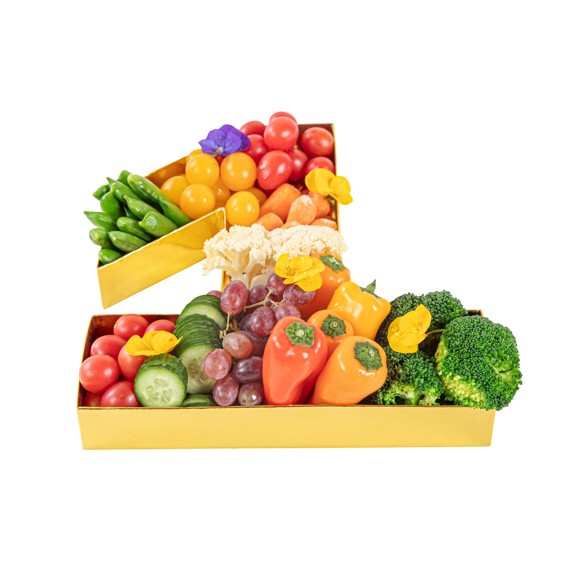 Chef 101 Gold Paper Charcuterie Fillable Number 1 Tray - 12" x 10" x 1 1/2" - 1 count box