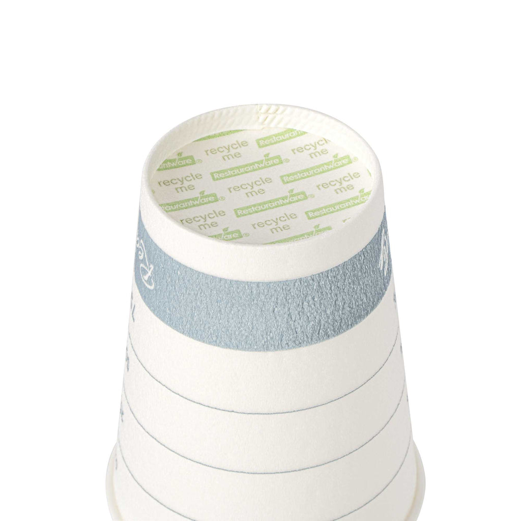 Restpresso 12 oz Green Paper Insulated Hot Cup - Readiness Meter - 500 count box