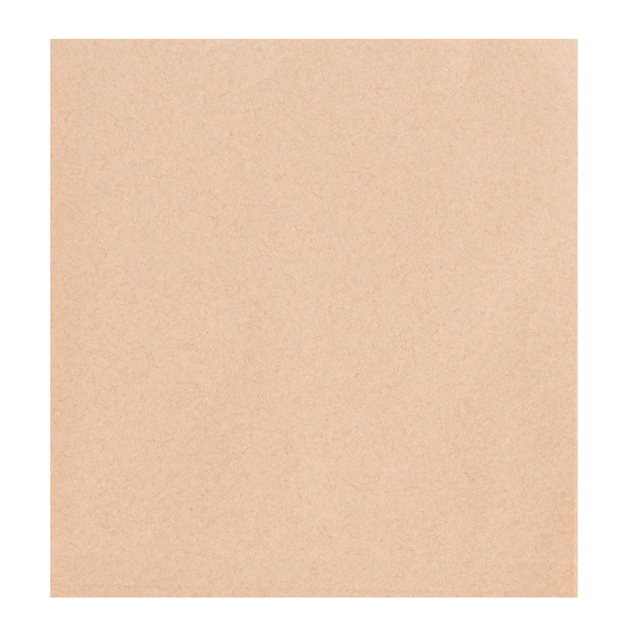 Bag Tek Kraft Paper Medium Double Open Bag - Greaseproof - 7" x 6 3/4" - 100 count box