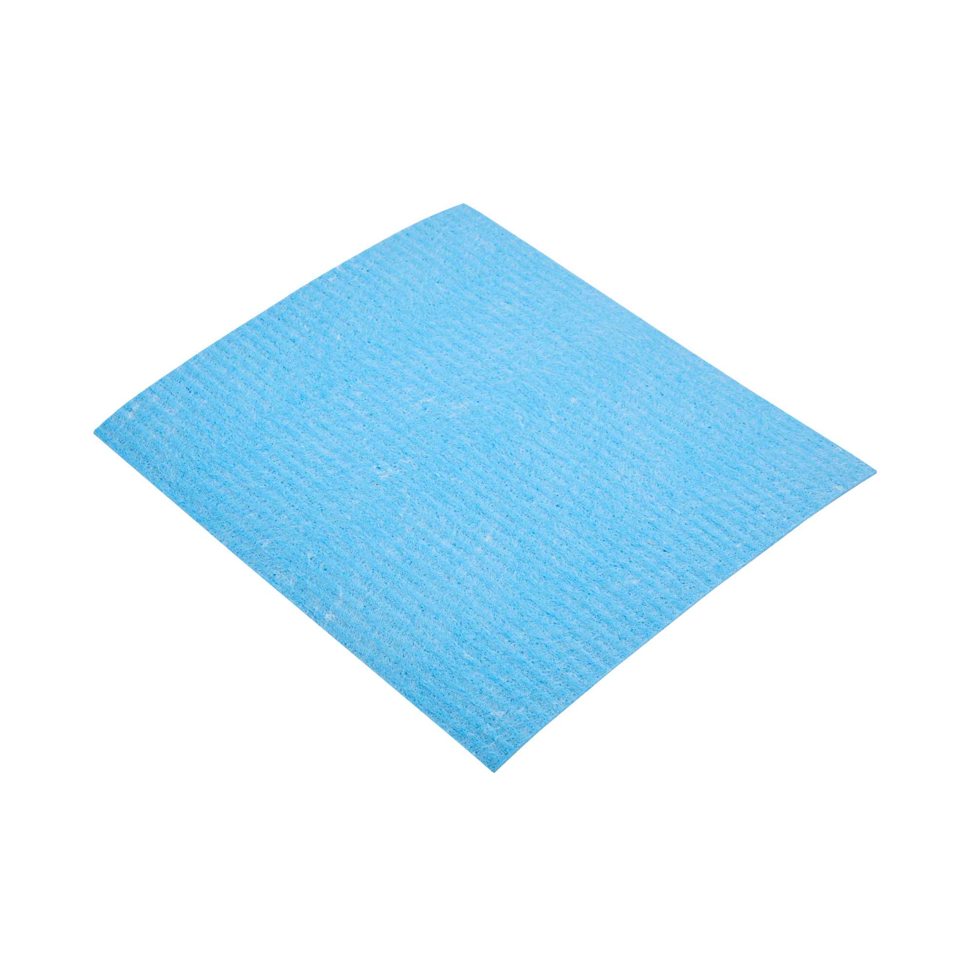 Clean Tek Professional Blue Reusable Swedish Dishcloth - Biodegradable - 6 3/4" x 7 3/4" - 10 count box