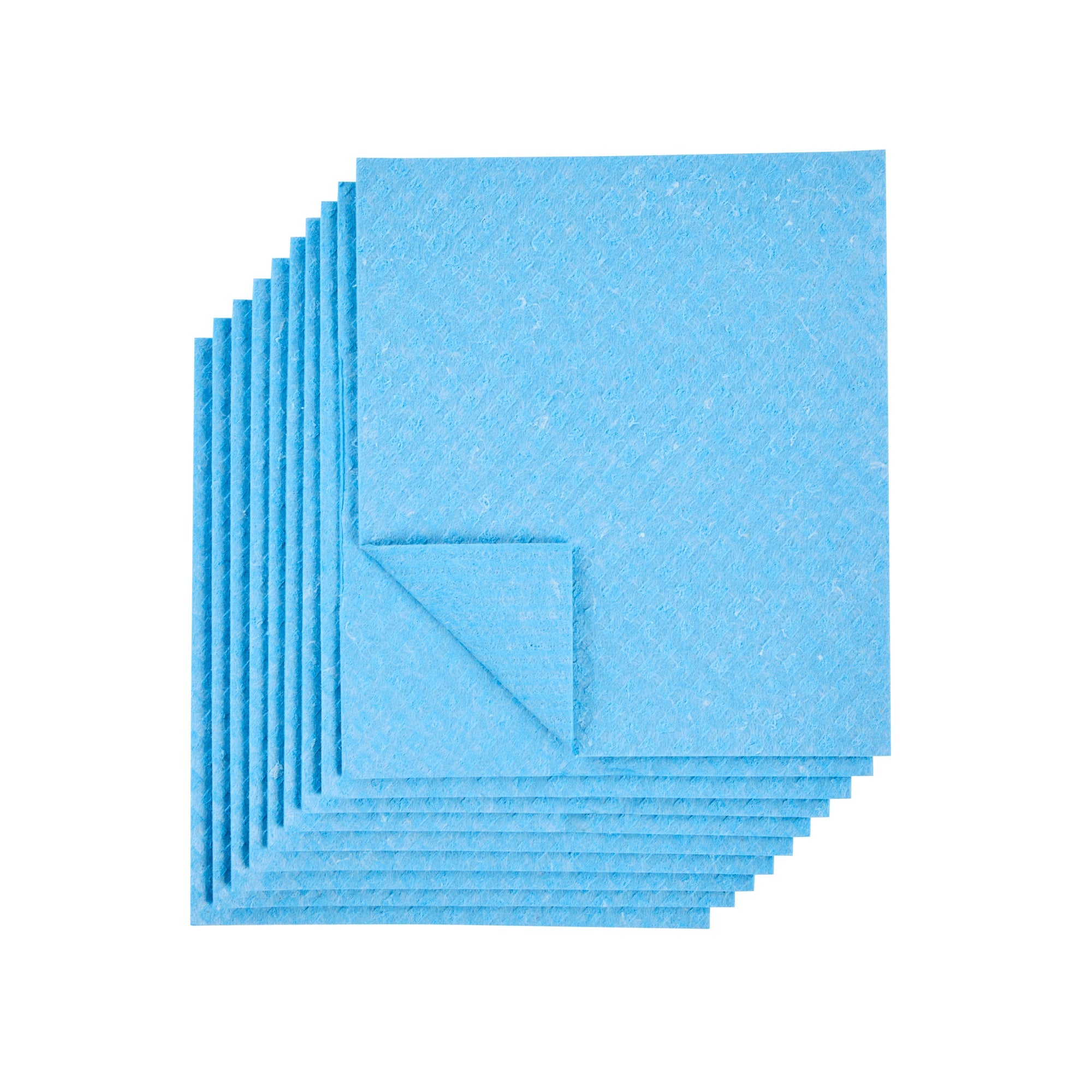 Clean Tek Professional Blue Reusable Swedish Dishcloth - 6 3/4" x 7 3/4" - 200 count box