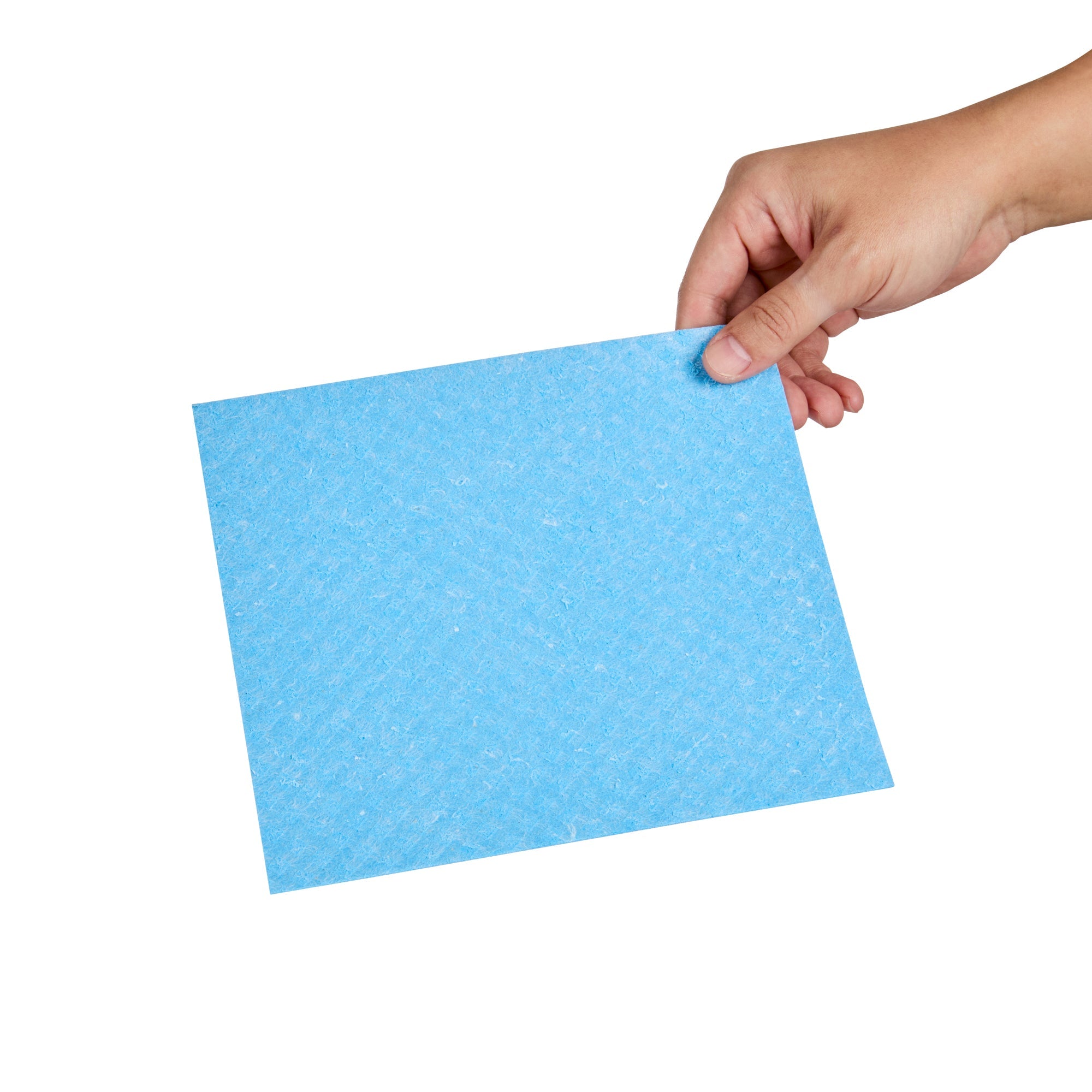 Clean Tek Professional Blue Reusable Swedish Dishcloth - 6 3/4" x 7 3/4" - 200 count box