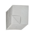 Clean Tek Professional Gray Reusable Swedish Dishcloth - 6 3/4" x 7 3/4" - 200 count box