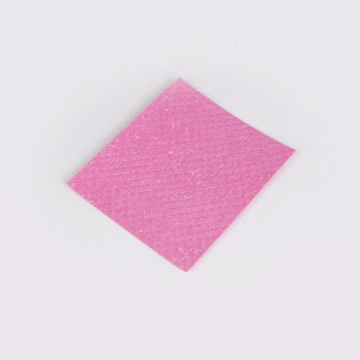 Clean Tek Professional Pink Reusable Swedish Dishcloth - Biodegradable - 6 3/4" x 7 3/4" - 10 count box