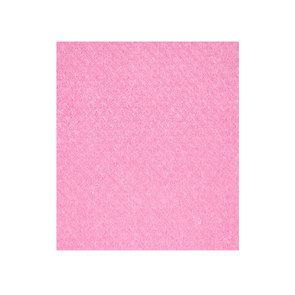 Clean Tek Professional Pink Reusable Swedish Dishcloth - 6 3/4" x 7 3/4" - 200 count box