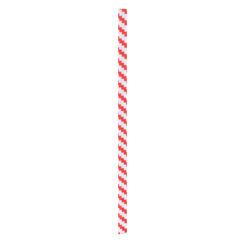 Bag Tek Red Stripe Paper Twist Tie / Bag Tie - Laminated - 4" - 5000 count box
