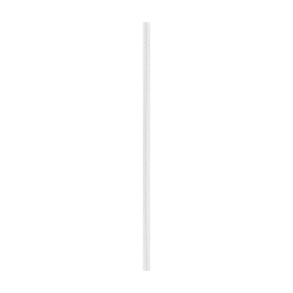 Bag Tek White Paper Twist Tie / Bag Tie - Laminated - 4" - 50000 count box