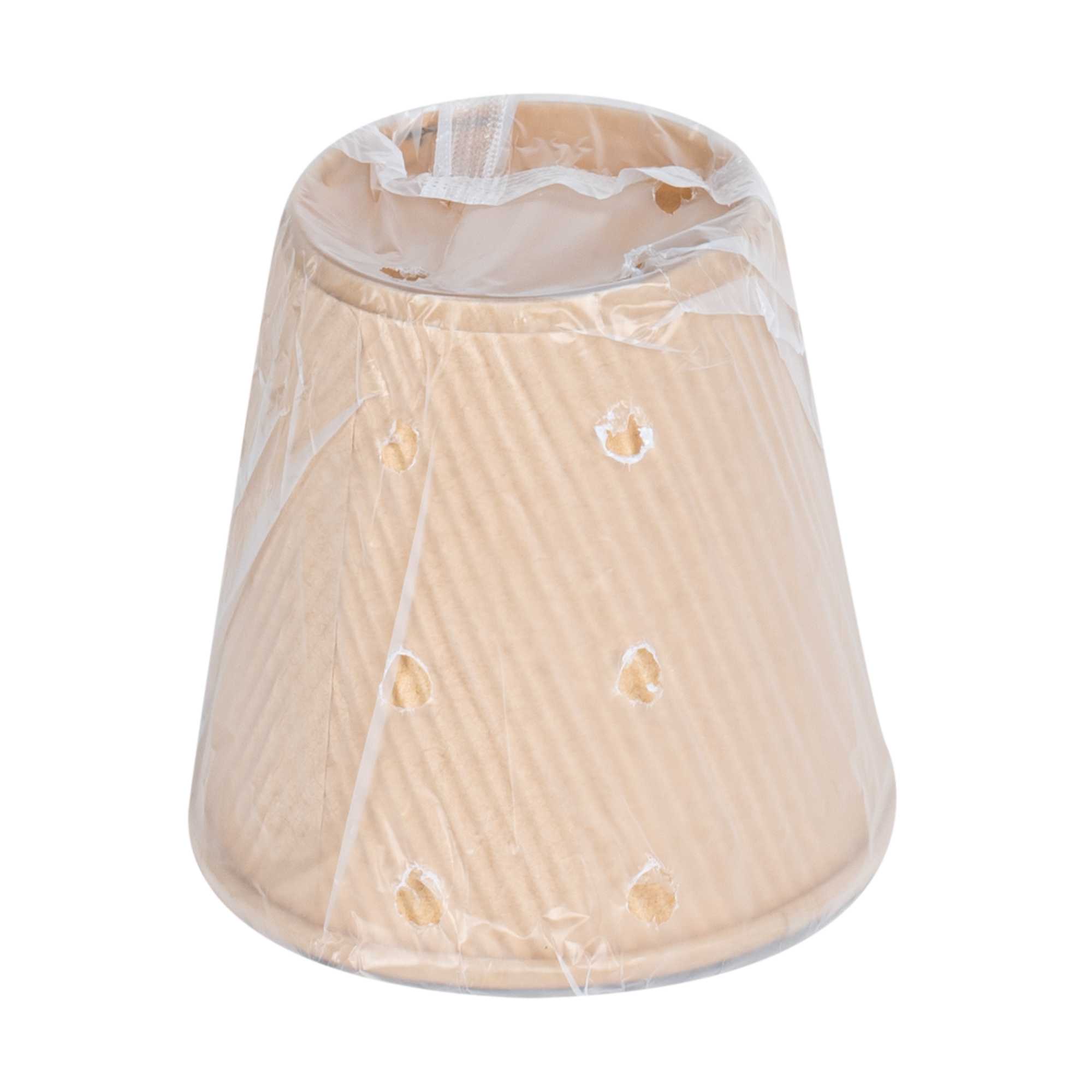 Restpresso 8 oz Kraft Paper Hot Cup - Individually Wrapped, PLA Lining, Compostable, Ripple Wall - 25 count box