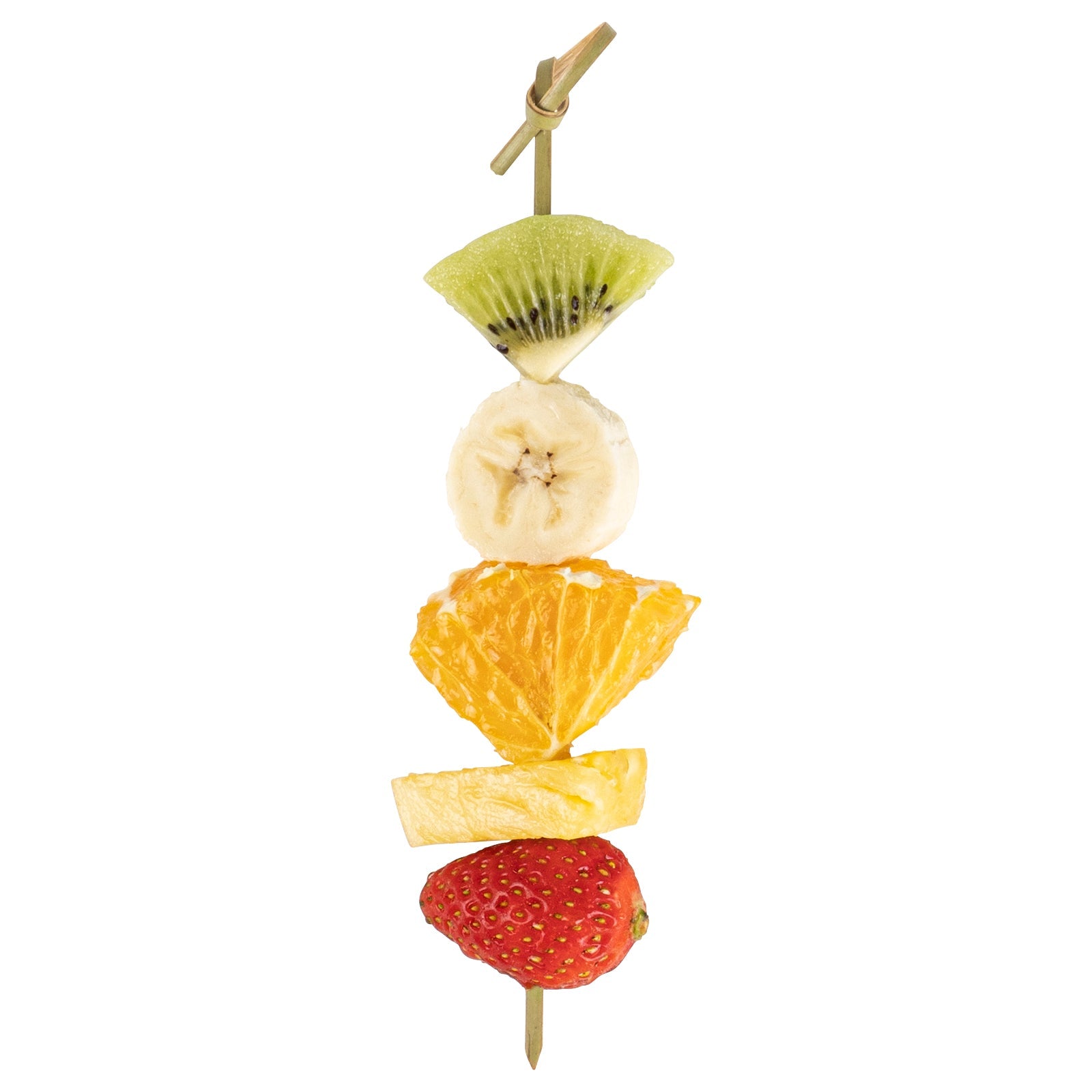 Pixy Natural Bamboo Knotted Skewer - 6" x 1/2" - 1000 count box