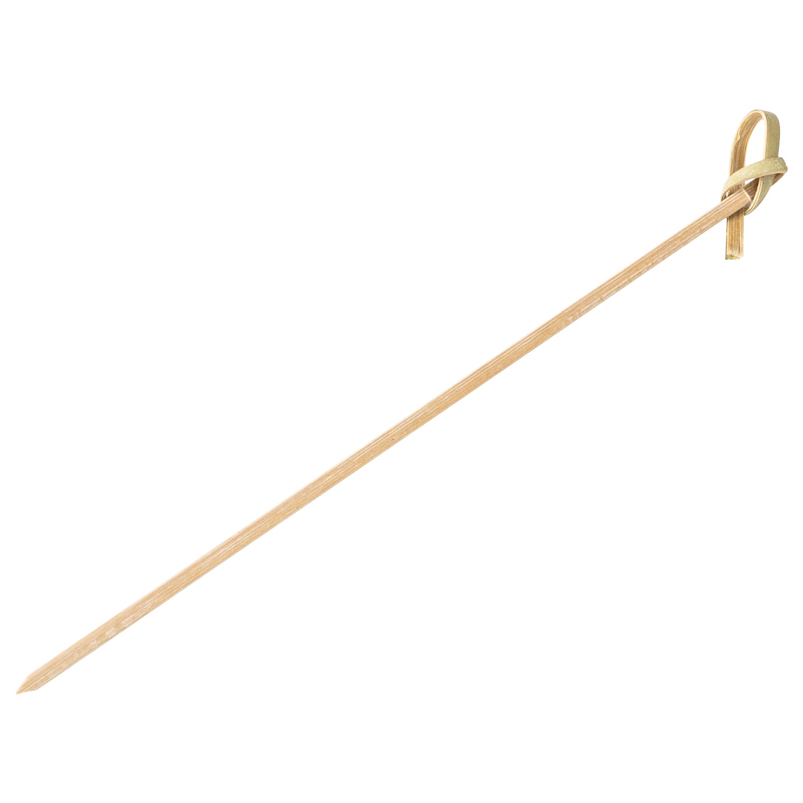 Pixy Natural Bamboo Knotted Skewer - 6" x 1/2" - 1000 count box