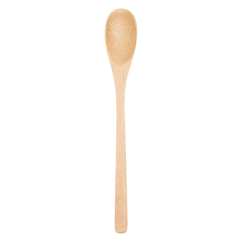 Bambuddha Natural Bamboo Spoon - 8" x 1 1/4" - 100 count box