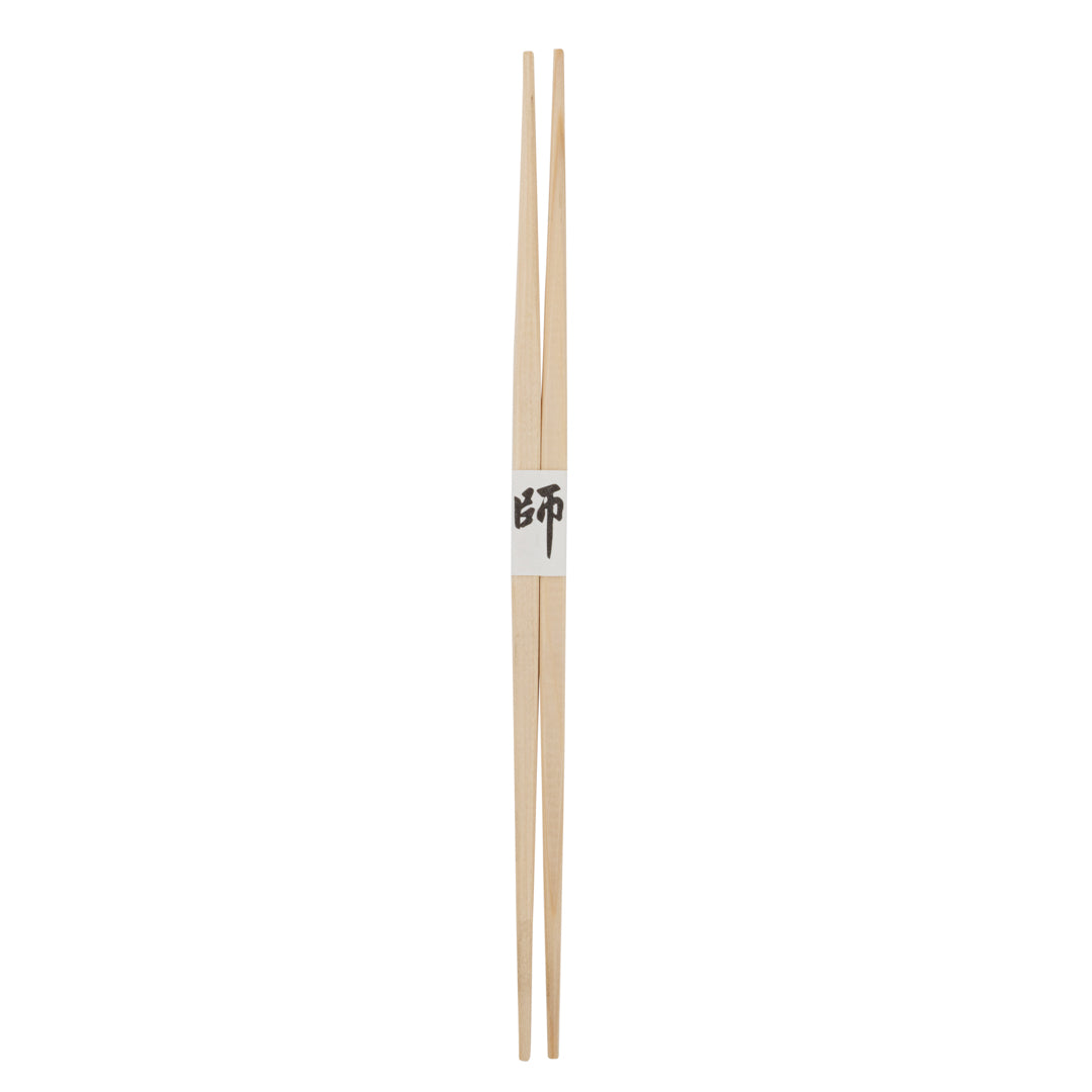 Bambuddha Natural Cedar Contour Chopsticks - Disposable - 9 1/2" x 3/4" - 1000 count box