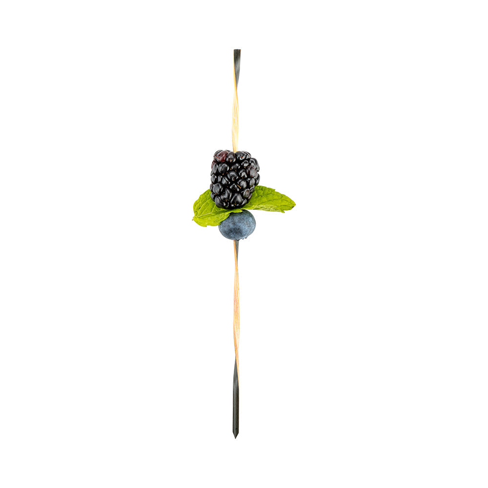 Pixy Natural Bamboo Spiral Skewer - 6" - 1000 count box