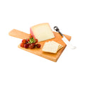 Nature Tek Square Natural Wood Serving Board - with Handle - 11 3/4" x 7 1/2" x 3/4" - 1 count box