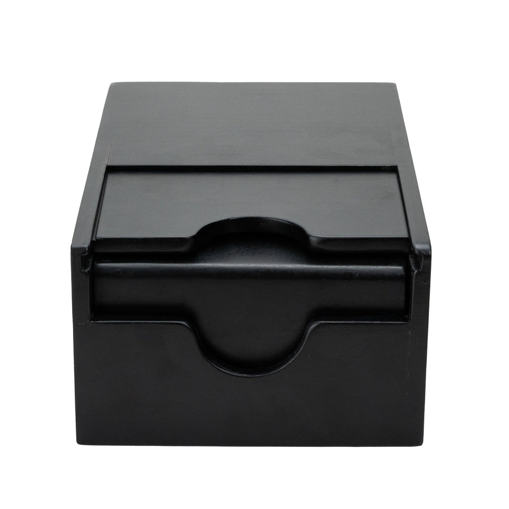 Restpresso Black Bamboo Coffee Cup Sleeve Holder - 9 1/2'' x 6'' x 3.75'' - 1 count box