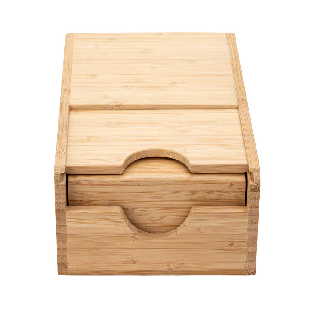 Restpresso Natural Bamboo Coffee Cup Sleeve Holder - 9 1/2'' x 6'' x 3.75'' - 1 count box