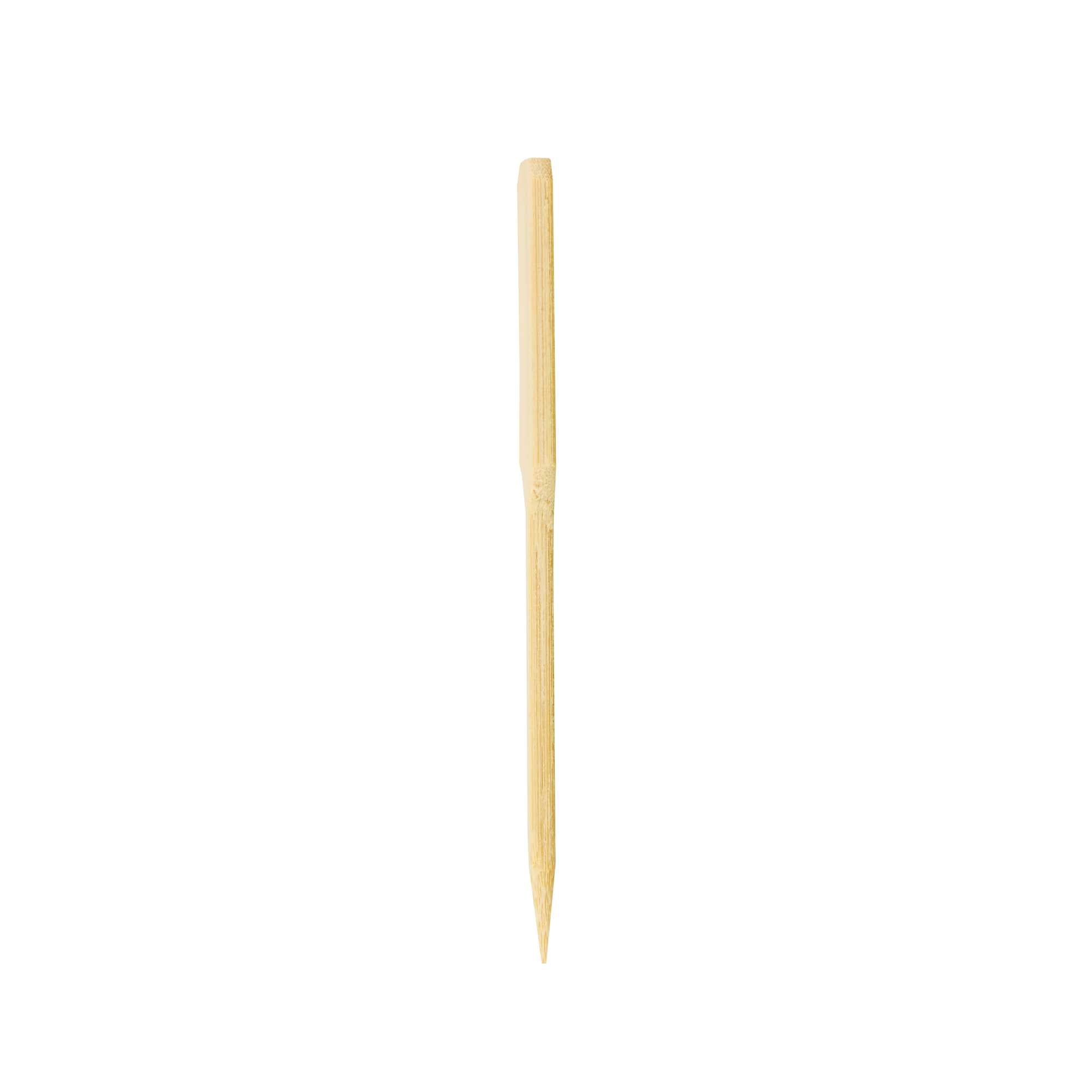 Pixy Natural Bamboo Oar Pick - 3 1/2" x 1 1/2" - 1000 count box