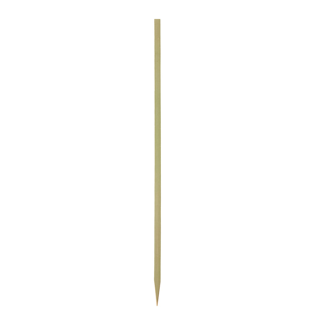 Pixy Natural Bamboo Pointed Square Skewer - 10 1/2" - 1000 count box