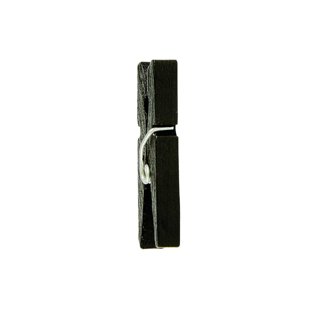 Bambuddha Black Bamboo Mini Clothespin - 1 1/4" x 1/4" x 1/4" - 500 count box