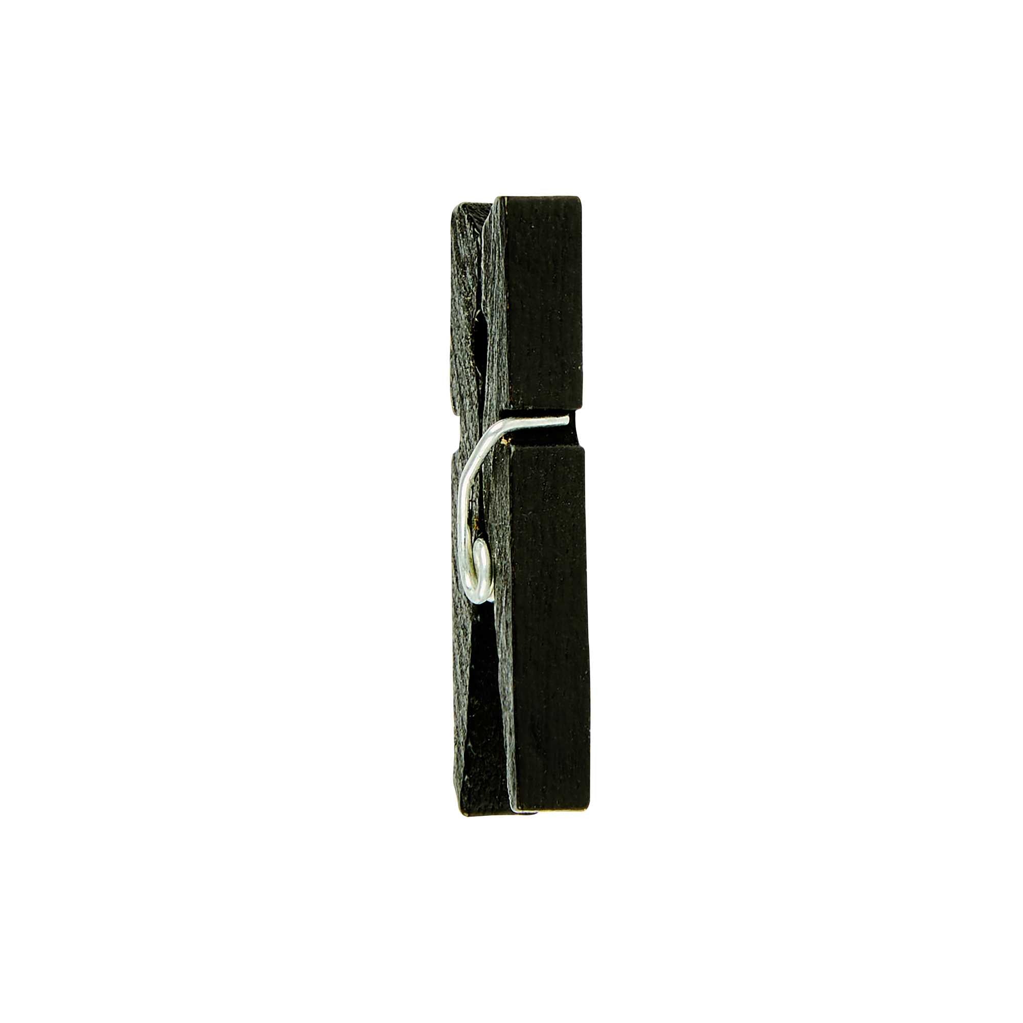Bambuddha Black Bamboo Mini Clothespin - 1 1/4" x 1/4" x 1/4" - 500 count box