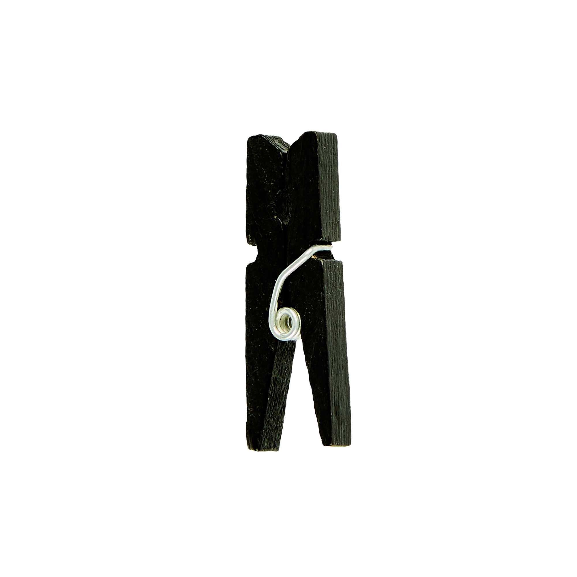 Bambuddha Black Bamboo Mini Clothespin - 1 1/4" x 1/4" x 1/4" - 500 count box