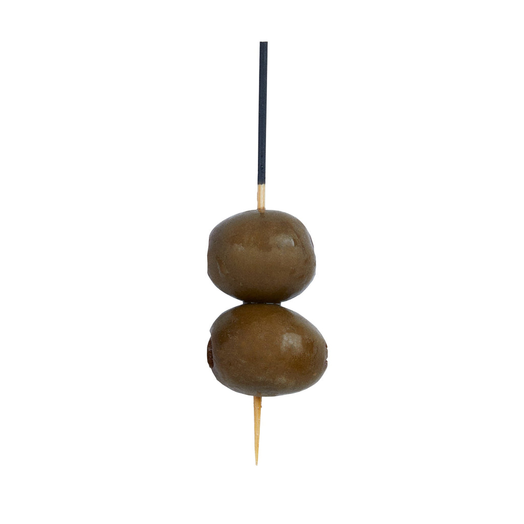 Pixy Bamboo Hand-Dipped Skewer - Black - 3 1/2" - 1000 count box