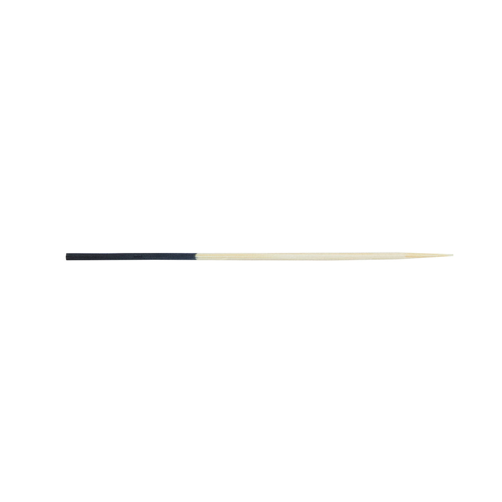 Pixy Bamboo Hand-Dipped Skewer - Black - 3 1/2" - 1000 count box