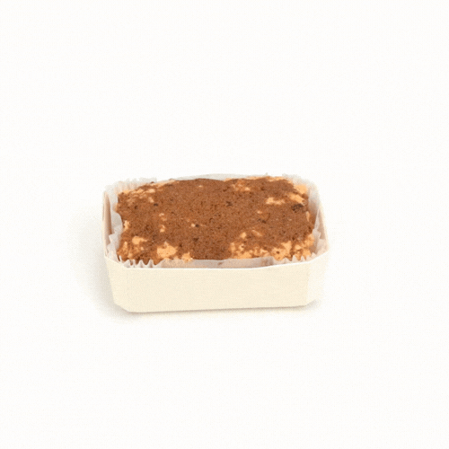 Taipei Poplar Baking / Serving Container - with Paper Liner - 5 1/2" x 3 1/2" x 1 3/4" - 100 count box