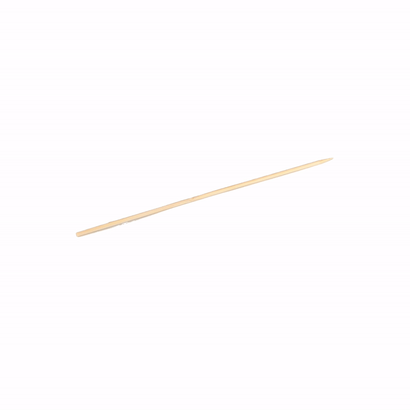 Robata Sturdy Natural Bamboo Grilling Skewer - Heavy Duty - 12" - 100 count box
