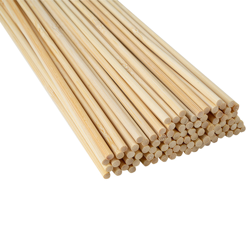 Robata Sturdy Natural Bamboo Grilling Skewer - Heavy Duty - 12" - 100 count box