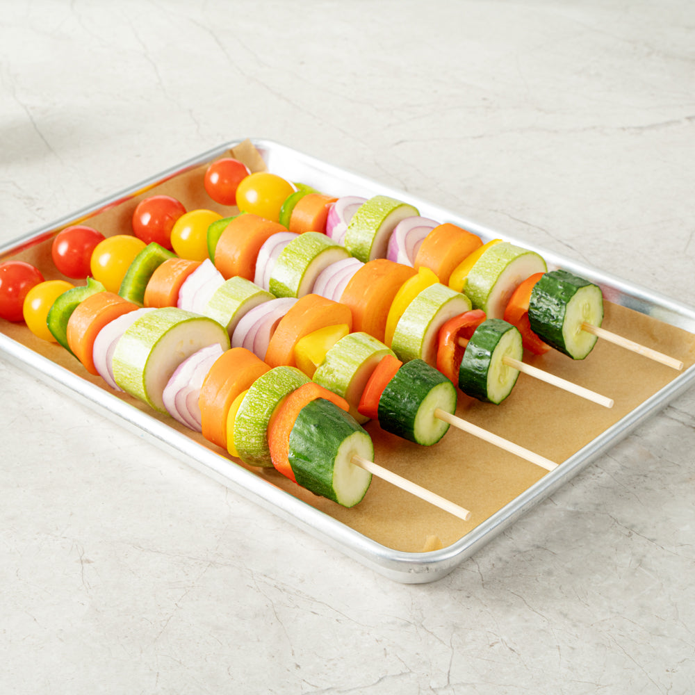 Robata Sturdy Natural Bamboo Grilling Skewer - Heavy Duty - 12" - 100 count box