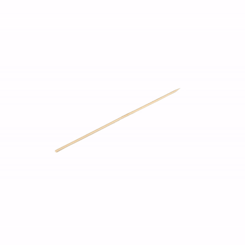 Robata Sturdy Natural Bamboo Grilling Skewer - Heavy Duty - 16" - 100 count box