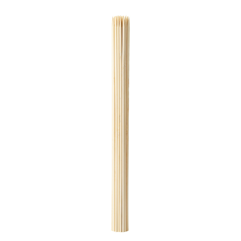 Robata Sturdy Natural Bamboo Grilling Skewer - Heavy Duty - 16" - 1000 count box