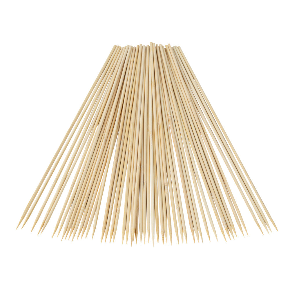 Robata Sturdy Natural Bamboo Grilling Skewer - Heavy Duty - 16" - 1000 count box