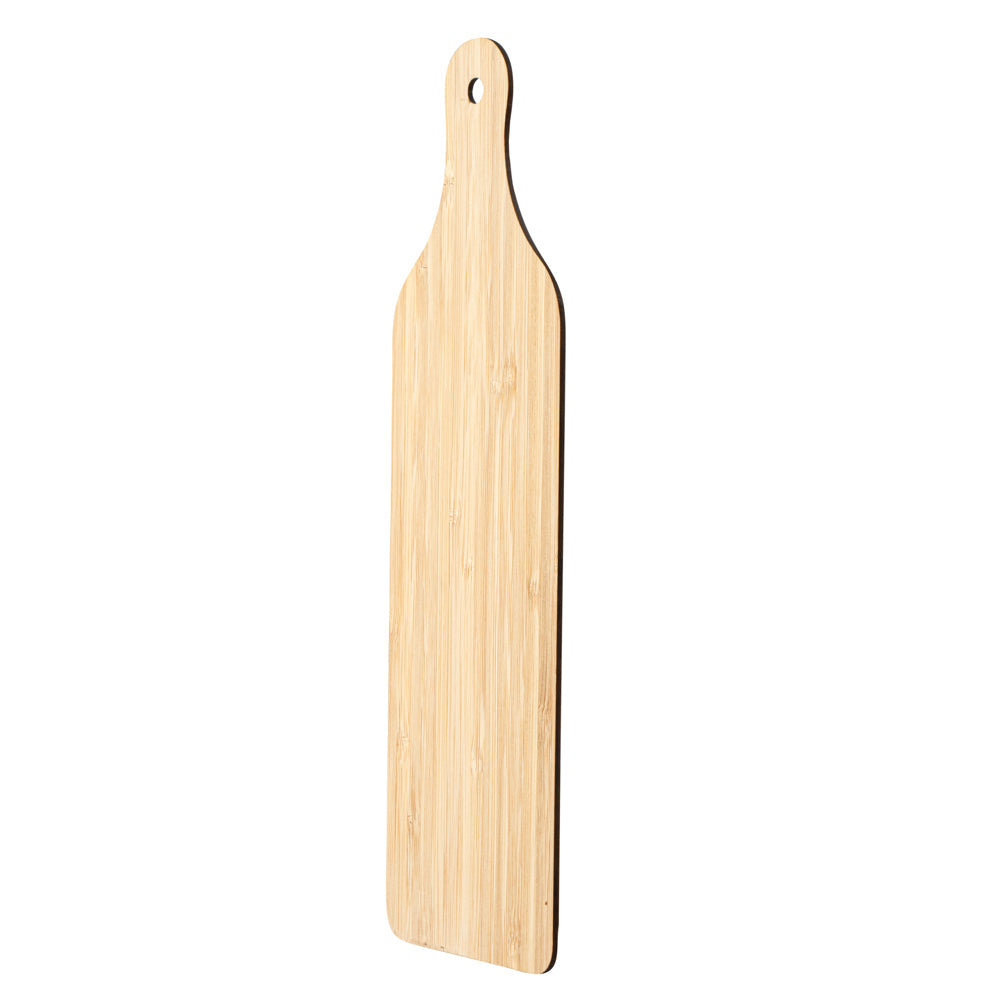 Nature Tek Bamboo Disposable Cheese / Charcuterie Board - 11 3/4" x 3 1/2" - 20 count box