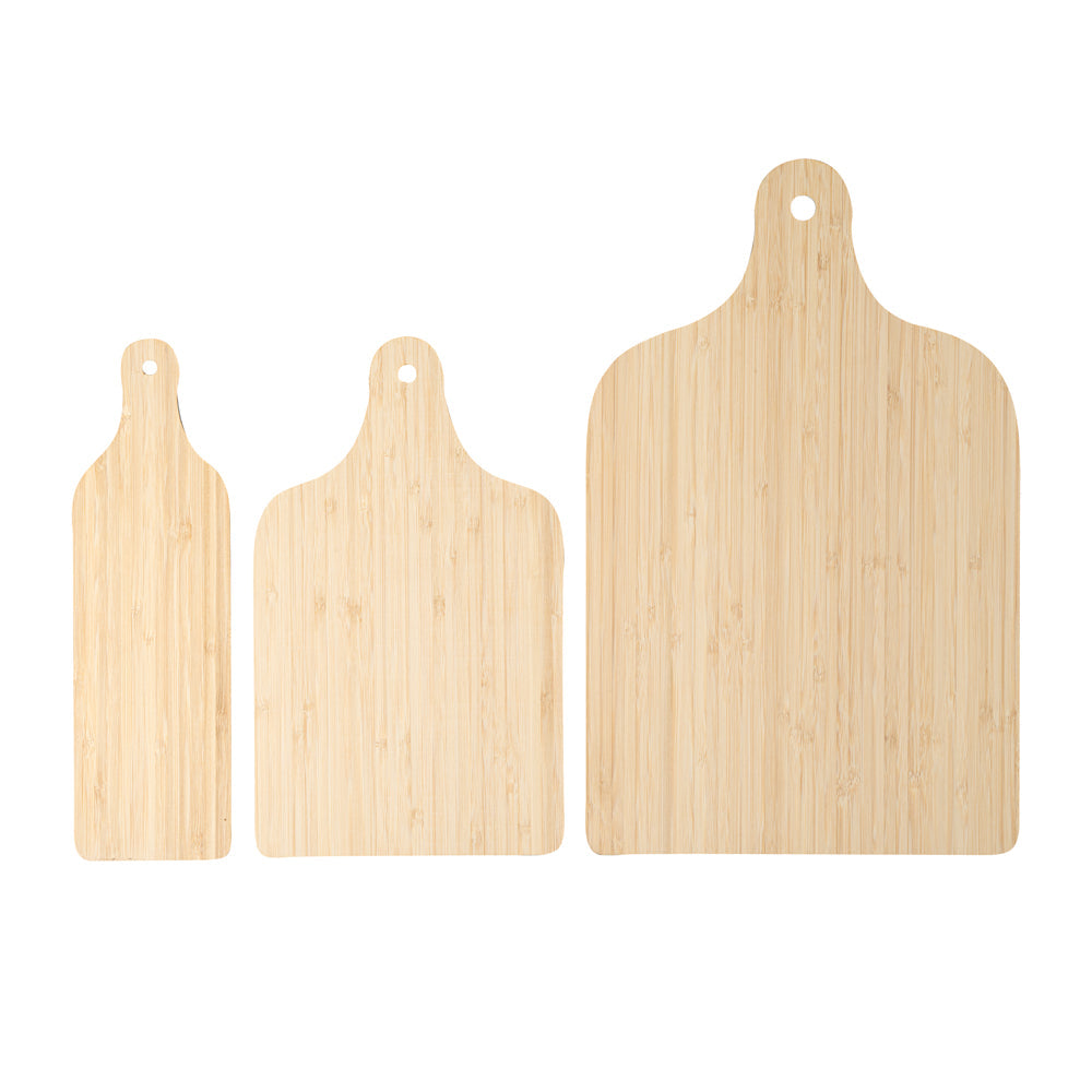 Nature Tek Bamboo Disposable Cheese / Charcuterie Board - 11 3/4" x 7" - 2 count box