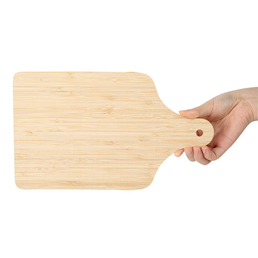 Nature Tek Bamboo Disposable Cheese / Charcuterie Board - 11 3/4" x 7" - 20 count box