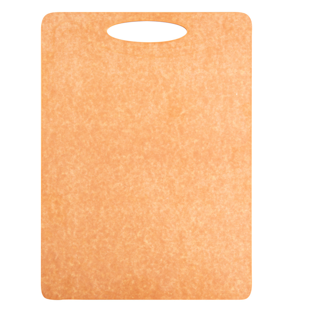 Nature Tek Wood Gourmet Cutting Board - with Juice Groove, Handle - 17 1/4" x 12 3/4" - 1 count box