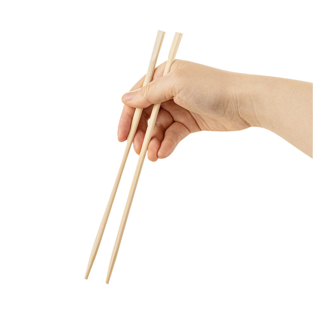 Bambuddha Natural Bamboo Twin Chopsticks - Wrapped - 9" - 1000 count box