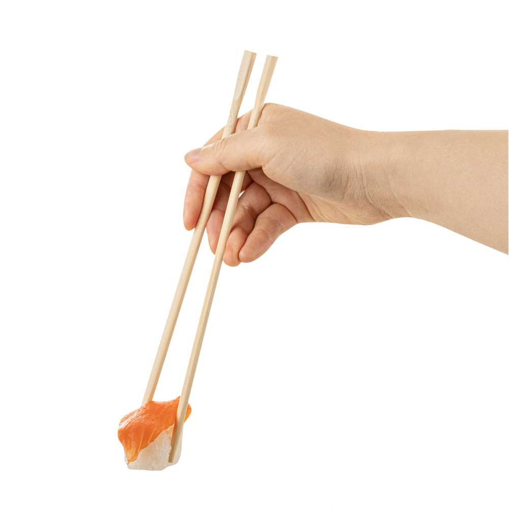 Bambuddha Natural Bamboo Twin Chopsticks - Wrapped - 9" - 1000 count box